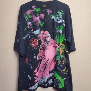 Dr Doom AOP Marvel Villains Bring On The Villains T Shirt